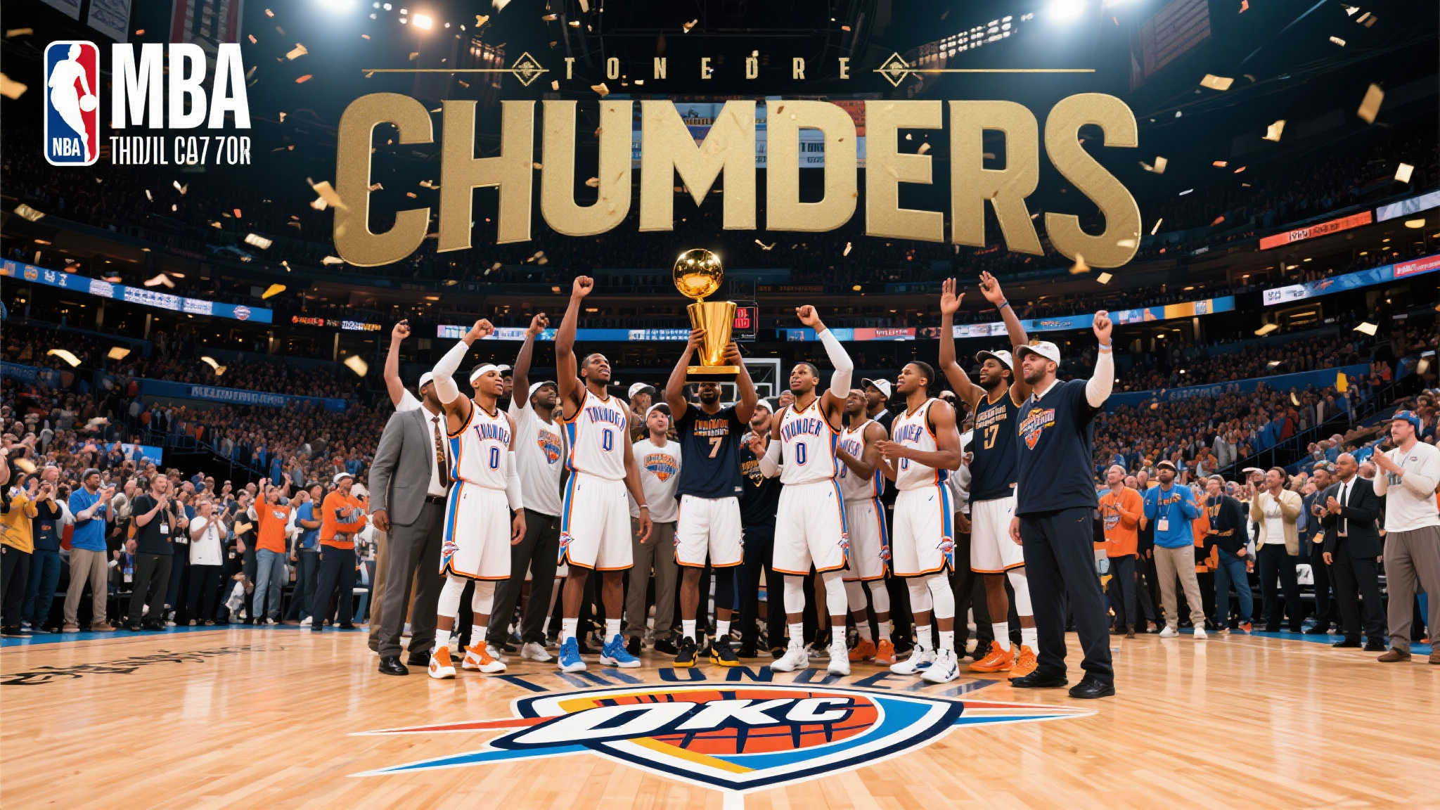 雷霆发布胜利海报:NBA总决赛第七场获皇冠 前言:
当雷霆队在NBA总决赛第七场比赛成功击败